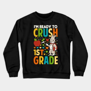 1st Grade Back To School Crewneck Sweatshirt